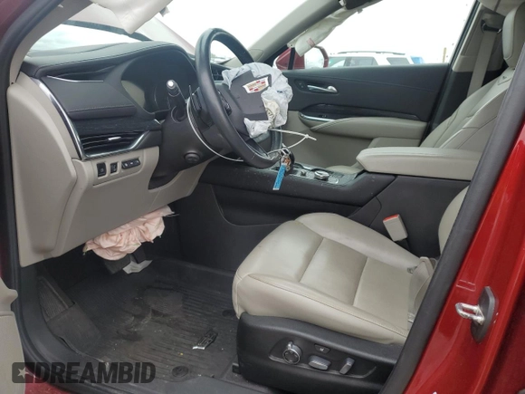 2020 Cadillac XT4 AWD Premium Luxury with VIN 1GYFZDR46LF016390, listed as a Copart auction lot 54047565 with 32,449 mi miles and Salvage title. Bid and sale history available at DreamBid. Image 7.