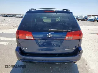 2005 Toyota Sienna CE with VIN 5TDZA23C25S232058, listed as a Copart auction lot 52096745 with 0 mi miles and Salvage Title. Bid and sale history available at carsss.com. Image 6.