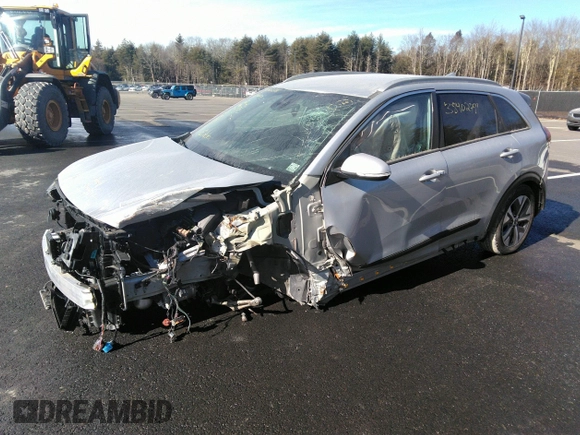 2020 Kia Niro EX with VIN KNDCC3LG1L5076154, listed as a IAAI auction lot 38402791 with Not Provided miles and . Bid and sale history available at DreamBid. Image 18.