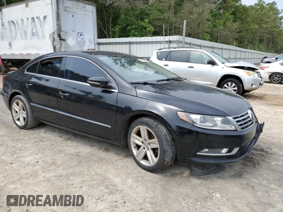 2015 Volkswagen CC Sport with VIN WVWBN7AN8FE821601, listed as a Copart auction lot 56053405 with Not Provided miles and Clean Title. Bid and sale history available at DreamBid. Image 4.