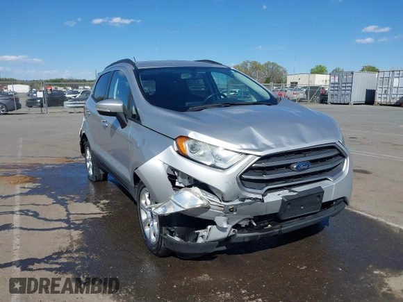 2018 Ford EcoSport SE with VIN MAJ3P1TE5JC192737, listed as a IAAI auction lot 41892922 with 69,581 mi miles. Bid and sale history available at carsss.com. Image 6.