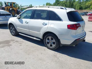 2012 Acura MDX Tech Pkg with VIN 2HNYD2H38CH510771, listed as a IAAI auction lot 42144141 with 167,376 mi miles. Bid and sale history available at carsss.com. Image 3.