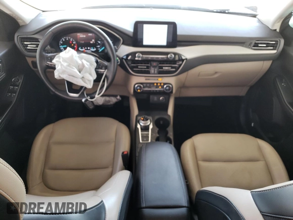 2021 Ford Escape SEL with VIN 1FMCU9H65MUA70490, listed as a Copart auction lot 57815275 with 62,227 mi miles and Salvage title. Bid and sale history available at DreamBid. Image 8.