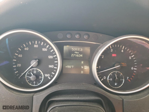 2010 Mercedes-Benz M-Class ML 350 with VIN 4JGBB8GB1AA623126, listed as a Copart auction lot 77830174 with 271,634 mi miles and Salvage Title. Bid and sale history available at carsss.com. Image 9.