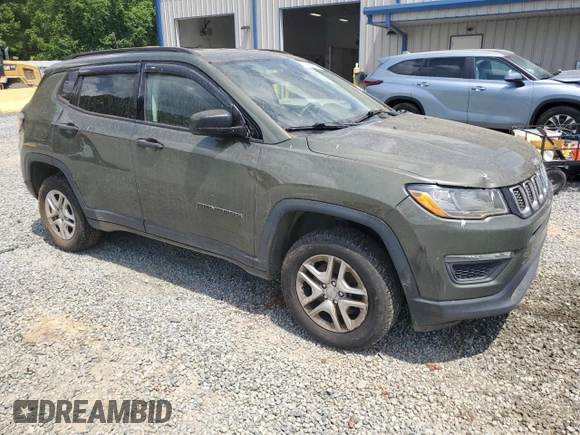2017 Jeep Compass Sport с VIN 3C4NJDAB8HT640076, выставлен на аукционе Copart как лот 55294725 с пробегом 129 619 миль миль и Чистый • Clean title. История ставок и продаж доступна на DreamBid. Изображение 4.
