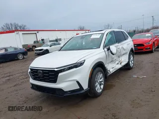 2025 Honda CR-V EX-L with VIN 5J6RS4H7XSL000321, listed as a IAAI auction lot 41530210 with 9,362 mi miles and . Bid and sale history available at DreamBid. Image 12.