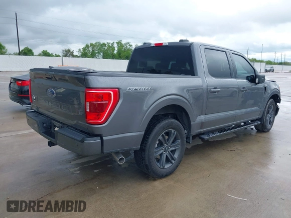 2023 Ford F-150 XL with VIN 1FTEW1C53PKD58824, listed as a IAAI auction lot 40265055 with 25,958 mi miles and . Bid and sale history available at DreamBid. Image 4.