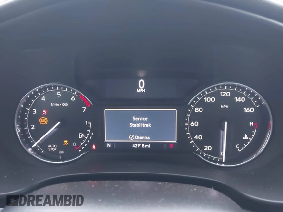 2022 Cadillac XT4 FWD Luxury with VIN 1GYAZAR45NF168088, listed as a IAAI auction lot 41479950 with 42,918 mi miles and . Bid and sale history available at DreamBid. Image 7.