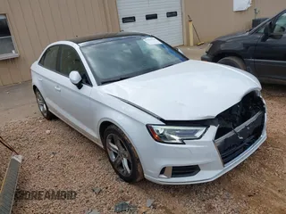 2018 Audi A3 Sedan Premium with VIN WAUAUGFF6J1092575, listed as a IAAI auction lot 41251926 with 78,298 mi miles. Bid and sale history available at carsss.com. Image 1.