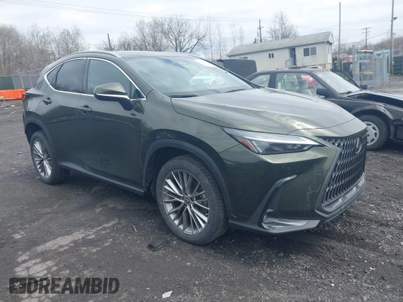 2023 Lexus NX 350h Premium with VIN 2T2GKCEZ5PC014862, listed as a IAAI auction lot 41999437 with 45,853 mi miles and . Bid and sale history available at DreamBid. Image 1.
