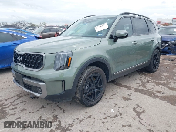 2023 Kia Telluride SX Prestige X-Pro with VIN 5XYP5DGC4PG358441, listed as a IAAI auction lot 41909816 with 19,973 mi miles and . Bid and sale history available at DreamBid. Image 17.
