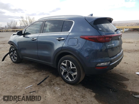 2020 Kia Sportage EX with VIN KNDPN3AC2L7811451, listed as a Copart auction lot 44063095 with 96,841 mi miles and Salvage title. Bid and sale history available at DreamBid. Image 2.