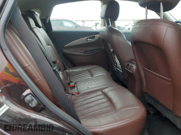 2008 Infiniti EX Journey with VIN JNKAJ09F48M361842, listed as a Copart auction lot 53808415 with 152,850 mi miles and Salvage title. Bid and sale history available at DreamBid. Image 11.