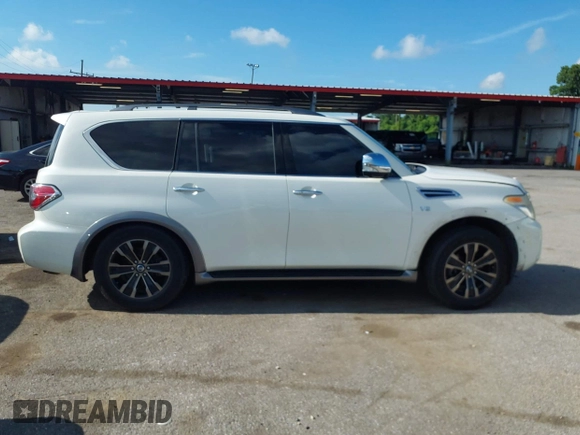 2017 Nissan Armada SV with VIN JN8AY2ND6H9005462, listed as a IAAI auction lot 42412817 with 131,513 mi miles and . Bid and sale history available at DreamBid. Image 13.