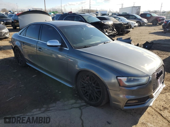 2013 Audi S4 Prestige with VIN WAUKGAFL6DA217710, listed as a Copart auction lot 82581114 with 101,776 mi miles and Clean Title. Bid and sale history available at carsss.com. Image 4.