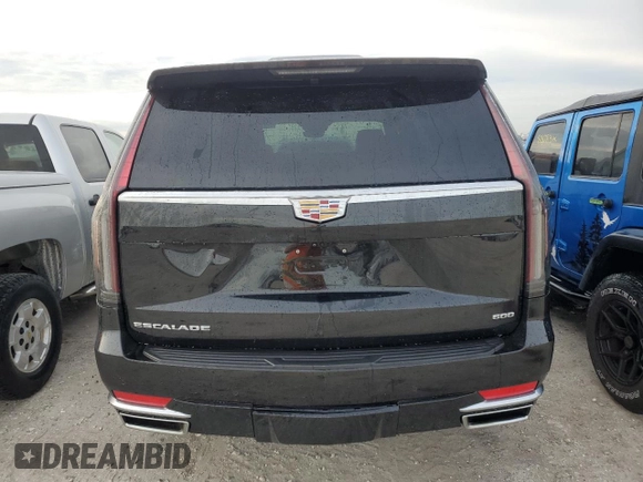 2024 Cadillac Escalade 4WD Premium Luxury z VIN 1GYS4BKL5RR109928, wystawiony jako Copart lot #76373354 z przebiegiem 4 962 mil mil oraz Nie do naprawy • Non repairable. Historia ofert i sprzedaży dostępna na DreamBid. Obrazek 6.