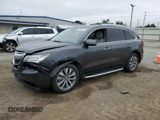 2014 Acura MDX Technology z VIN 5FRYD4H45EB036067, wystawiony jako Copart lot #59364315 z przebiegiem 143 605 mil mil oraz Szkoda całkowita • Salvage title. Historia ofert i sprzedaży dostępna na DreamBid. Obrazek 1.