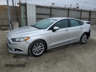 2017 Ford Fusion SE with VIN 3FA6P0HD3HR306043, listed as a Copart auction lot 55126505 with 69,657 mi miles and Salvage title. Bid and sale history available at DreamBid. Image 1.