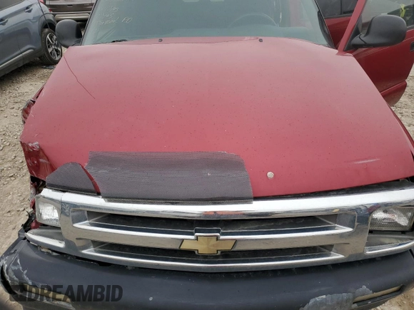 1995 Chevrolet Blazer with VIN 1GNDT13W2S2236856, listed as a Copart auction lot 47813165 with 862,143 mi miles and Salvage title. Bid and sale history available at DreamBid. Image 13.