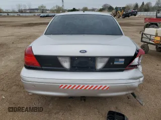 2008 Ford Police Interceptor with VIN 2FAFP71V28X131278, listed as a Copart auction lot 53791315 with 166,096 mi miles and Salvage title. Bid and sale history available at DreamBid. Image 6.