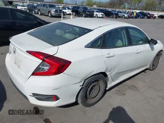 2016 Honda Civic Sedan LX with VIN 19XFC2F50GE059955, listed as a IAAI auction lot 41818158 with 123,282 mi miles. Bid and sale history available at carsss.com. Image 4.