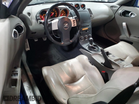 2005 Nissan 350Z Touring with VIN JN1AZ34E05M650337, listed as a Copart auction lot 70862474 with 88,076 mi miles and Salvage Title. Bid and sale history available at DreamBid. Image 8.