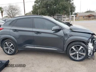 2019 Hyundai Kona Limited with VIN KM8K33A51KU355200, listed as a IAAI auction lot 41577081 with 14,718 mi miles. Bid and sale history available at carsss.com. Image 14.