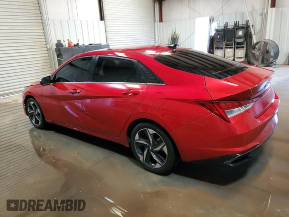 2021 Hyundai Elantra Limited with VIN 5NPLP4AG8MH035678, listed as a Copart auction lot 49065385 with 75,835 mi miles and Clean Title. Bid and sale history available at DreamBid. Image 2.