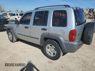 2003 Jeep Liberty Sport with VIN 1J4GK48K93W653461, listed as a Copart auction lot 46702455 with 213,581 mi miles and Salvage Title. Bid and sale history available at DreamBid. Image 2.