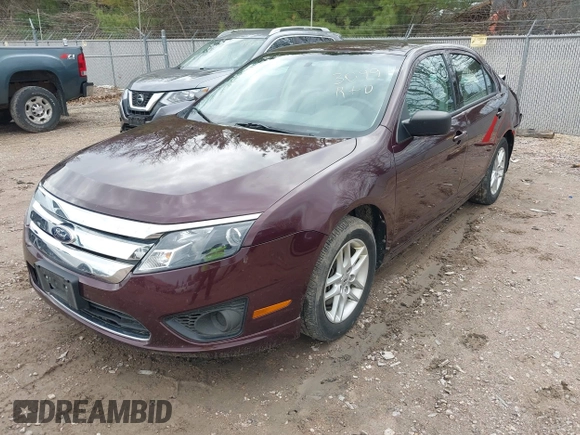 2012 Ford Fusion S with VIN 3FAHP0GA7CR361149, listed as a IAAI auction lot 42113099 with 75,495 mi miles and . Bid and sale history available at carsss.com. Image 2.