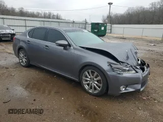 2014 Lexus GS 350 with VIN JTHBE1BL5E5034337, listed as a Copart auction lot 46000525 with 159,380 mi miles and Salvage Title. Bid and sale history available at carsss.com. Image 4.