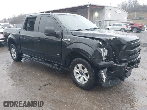 2015 Ford F-150 XLT with VIN 1FTEW1EP2FFB96318, listed as a IAAI auction lot 41578663 with 143,560 mi miles. Bid and sale history available at carsss.com. Image 1.