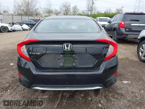 2020 Honda Civic Sedan LX with VIN 2HGFC2F67LH540441, listed as a IAAI auction lot 42026015 with 39,981 mi miles. Bid and sale history available at carsss.com. Image 16.