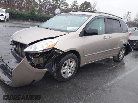 2009 Toyota Sienna CE with VIN 5TDZK23C99S253511, listed as a IAAI auction lot 41556433 with 239,778 mi miles and . Bid and sale history available at DreamBid. Image 2.
