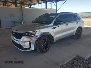 2022 Kia Sorento SX z VIN 5XYRK4LF6NG106088, wystawiony jako Copart lot #58120825 z przebiegiem 40 685 mil mil oraz Szkoda całkowita • Salvage title. Historia ofert i sprzedaży dostępna na DreamBid. Obrazek 1.