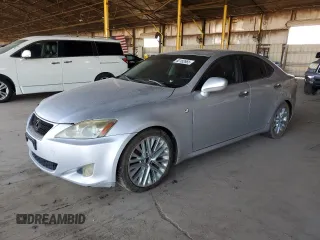 2007 Lexus IS 250 with VIN JTHBK262272032923, listed as a Copart auction lot 62182665 with 162,138 mi miles and Clean title. Bid and sale history available at DreamBid. Image 1.