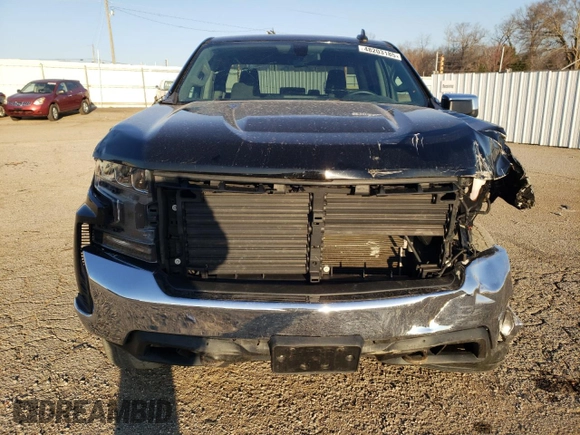 2020 Chevrolet Silverado 1500 LT with VIN 1GCRYDED3LZ135203, listed as a Copart auction lot 48203185 with 50,589 mi miles and Salvage Title. Bid and sale history available at carsss.com. Image 5.