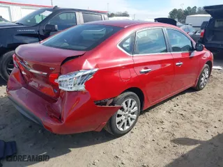 2014 Nissan Sentra SV with VIN 3N1AB7AP7EL663727, listed as a IAAI auction lot 41663513 with 162,308 mi miles. Bid and sale history available at carsss.com. Image 4.