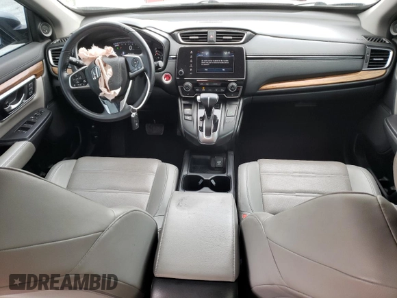 2018 Honda CR-V Touring with VIN 7FARW1H93JE055337, listed as a Copart auction lot 45045305 with 74,776 mi miles and Salvage Title. Bid and sale history available at DreamBid. Image 8.