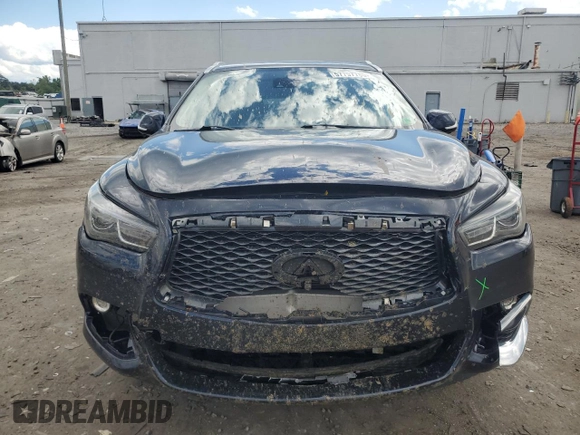 2019 Infiniti QX60 Luxe z VIN 5N1DL0MMXKC503487, wystawiony jako Copart lot #57797785 z przebiegiem 94 109 mil mil oraz Szkoda całkowita • Salvage title. Historia ofert i sprzedaży dostępna na DreamBid. Obrazek 5.