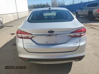 2017 Ford Fusion SE with VIN 3FA6P0H92HR172749, listed as a Copart auction lot 55575595 with 132,767 mi miles and Salvage Title. Bid and sale history available at DreamBid. Image 6.