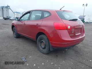 2009 Nissan Rogue S with VIN JN8AS58VX9W189895, listed as a IAAI auction lot 42191843 with 89,279 mi miles. Bid and sale history available at carsss.com. Image 3.