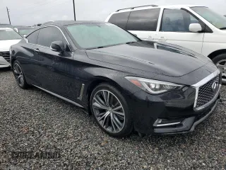 2018 Infiniti Q60 Luxe with VIN JN1CV7EK4JM200250, listed as a Copart auction lot 74010024 with 50,146 mi miles and Non Repairable. Bid and sale history available at carsss.com. Image 4.