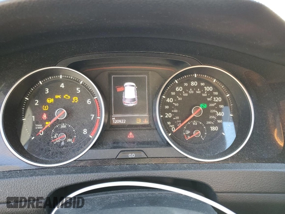 2015 Volkswagen GTI SE with VIN 3VW4T7AU4FM040412, listed as a Copart auction lot 81887394 with 120,922 mi miles and Salvage Title. Bid and sale history available at DreamBid. Image 9.