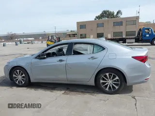 2017 Acura TLX w/Technology Pkg with VIN 19UUB1F55HA003584, listed as a IAAI auction lot 41812536 with 23,192 mi miles. Bid and sale history available at carsss.com. Image 14.