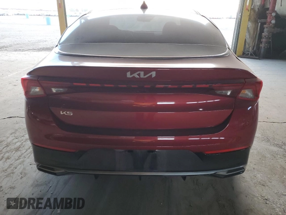 2024 Kia K5 LXS with VIN 5XXG14J2XRG257004, listed as a Copart auction lot 88705445 with 16,586 mi miles and Salvage Title. Bid and sale history available at carsss.com. Image 6.