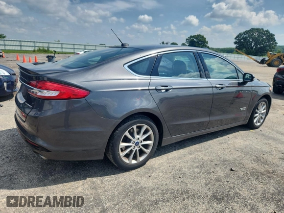 2017 Ford Fusion Titanium with VIN 3FA6P0SU5HR134672, listed as a Copart auction lot 64281645 with 97,284 mi miles and Clean title. Bid and sale history available at DreamBid. Image 3.