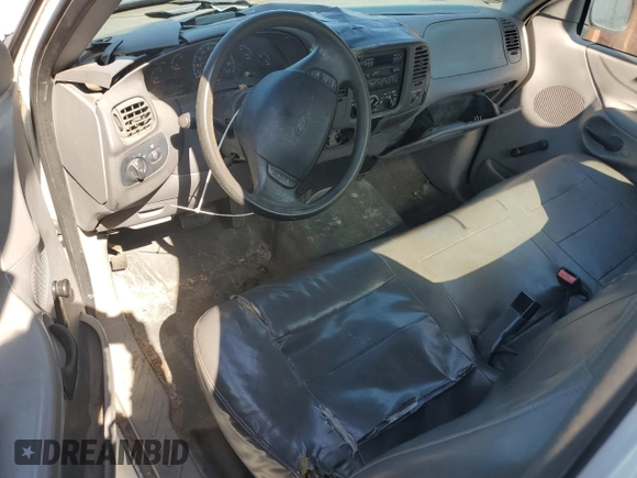 1998 Ford F-150 with VIN 1FTZF1720WNA45762, listed as a Copart auction lot 52193895 with 210,378 mi miles and Non repairable. Bid and sale history available at DreamBid. Image 8.