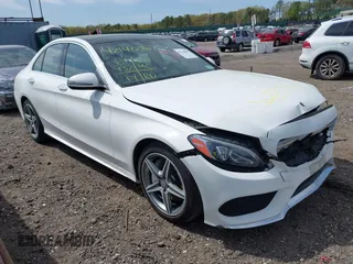 2016 Mercedes-Benz C C 300 Luxury with VIN 55SWF4KB1GU109382, listed as a IAAI auction lot 42140067 with 64,932 mi miles. Bid and sale history available at carsss.com. Image 1.