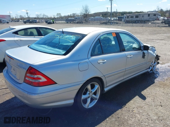 2005 Mercedes-Benz C 230 Kompressor with VIN WDBRF40J35F658145, listed as a IAAI auction lot 41872585 with 66,229 mi miles and . Bid and sale history available at DreamBid. Image 4.
